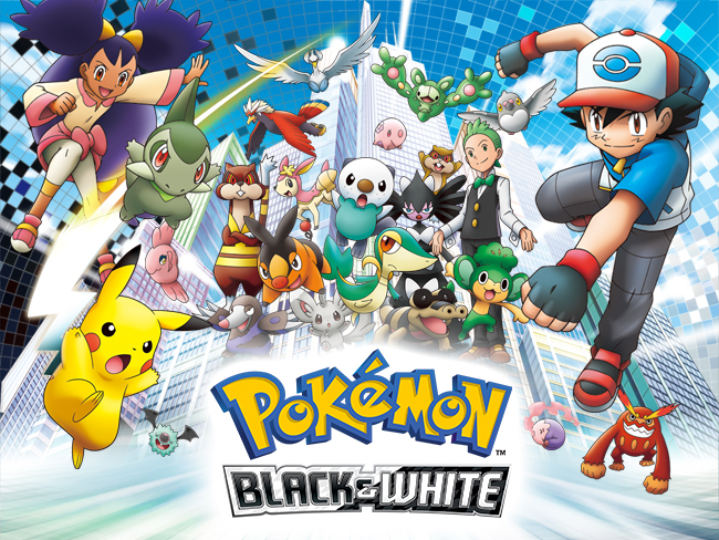 Pokemon black and white anime