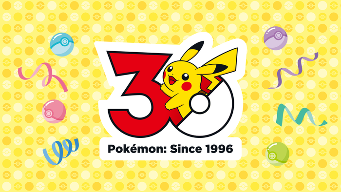 Celebrating 30 years of Pokémon!