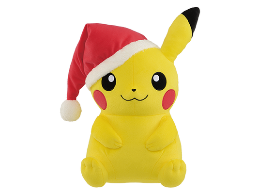 POKÉMON SUN & MOON BIG PLUSH CHRISTMAS PIKACHU