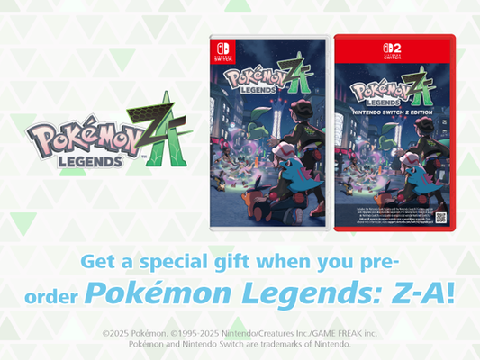 Get a Special Gift! Pre-order Pokémon Legends: Z-A!