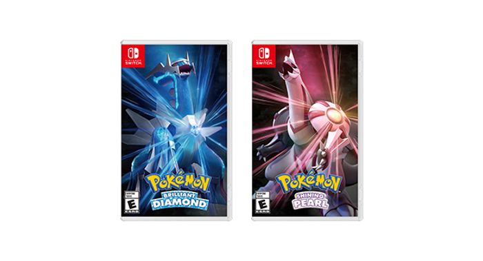 Pokémon Brilliant Diamond and Pokémon Shining Pearl