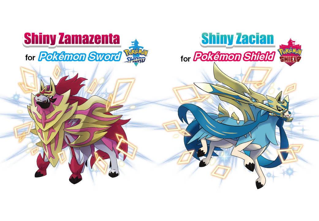 Receive Shiny Zacian And Zamazenta Video Games The Official Pokémon Website In Philippines 